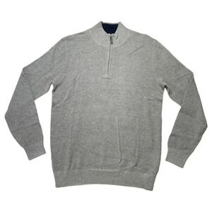 Club Room Soft Grey Heather Cotton Mens Sweater Size 2XL